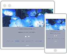 PC版、SP版サイトの表示イメージ